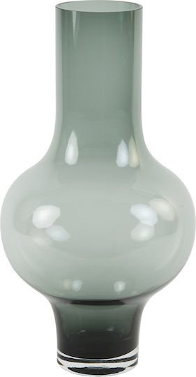 Light & Living Decorative Vase Glass Gray 25.5x25.5xHeight 47cm