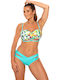 Set Bikini Push Up Τιρκουάζ