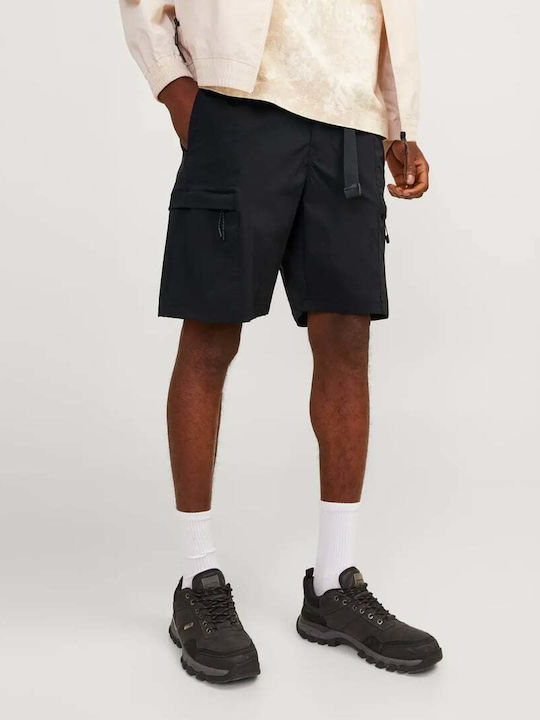 Jack & Jones Men's Cargo Shorts Black