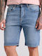 Funky Buddha Herrenshorts Jeans Blau