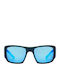 Hawkers 360 Men's Sunglasses with Blue Horn-Rimmed Frame and Blue Mirror Lens 360/H36021GLT0