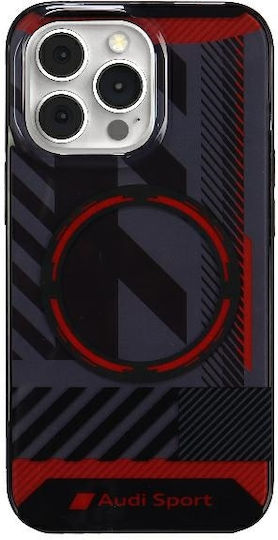 Audi Back Cover Πλαστικό Μαύρο (iPhone 13 Pro Max)