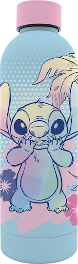 Kids Licensing Παιδικό Παγούρι Lilo & Stitch Ανοξείδωτο Γαλάζιο 500ml