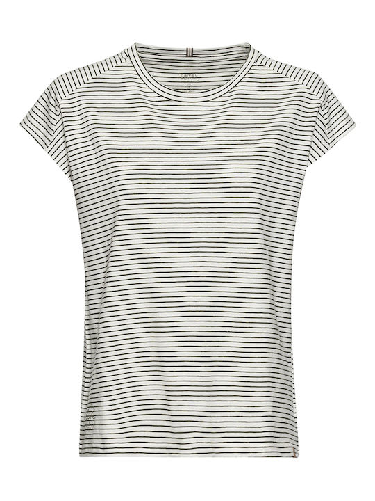 Camel Active Women's Athletic T-shirt Striped G...