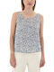 Namaste Women's Blouse Sleeveless White