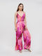 Ble Resort Collection Women's Sleeveless Jumpsuit Purple/pink