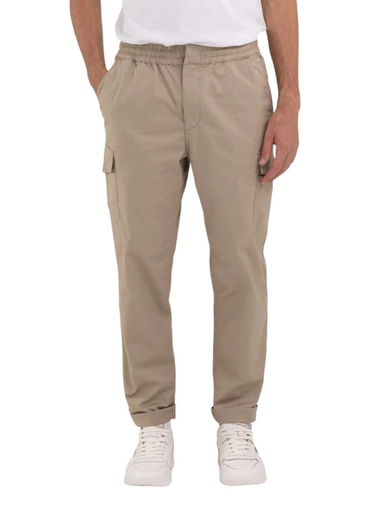 Replay Pantaloni pentru bărbați Cargo Beige