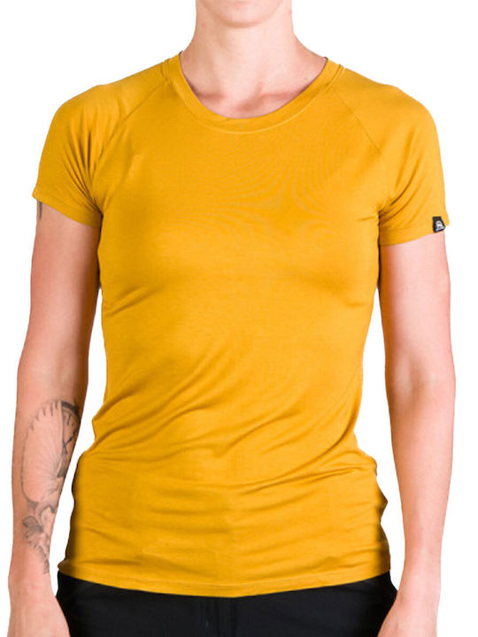 Northfinder Damen Sportlich T-shirt Gelb