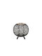 Jolipa Bamboo Lantern Black 43x43x43cm