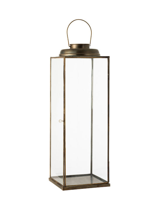 Jolipa Metallic Lantern Brown 23x23x70cm