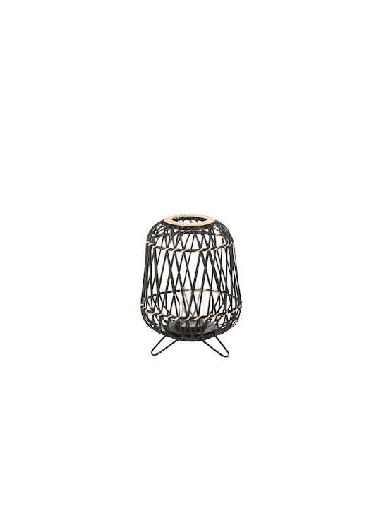 Jolipa Bamboo Lantern Black 31x31x44cm