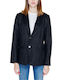 Street One Lang Damen Blazer Schwarz