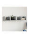 Cabinet Wall Grey 99x18x16.5cm