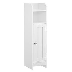 Songmics Ντουλάπι Μπάνιου 18x20x80cm Λευκό