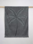 Nima Beach Towel Cotton Gray 160x90cm. 33680