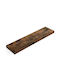 Shelf Wall Dark brown 80x20x3.8cm