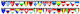 Truck Decoration Strip 2x17 Flags Double Sided