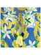 Ble Resort Collection Γυναικείο Φόρεμα Παραλίας Μπλε/κιτρινο