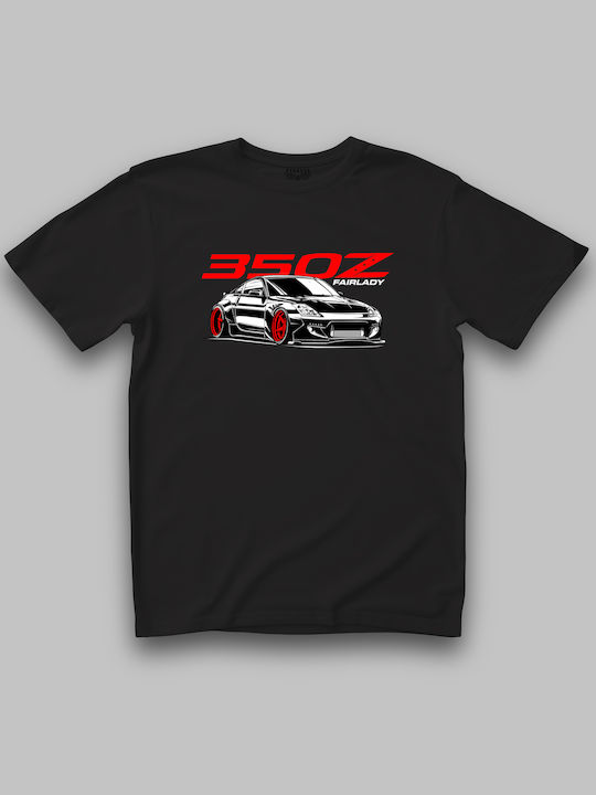 Pegasus Nissan 350z T-shirt Μαύρο