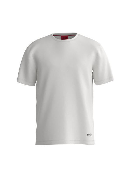 Hugo Boss T-shirt Bărbătesc cu Mânecă Scurtă Alb