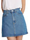 Attrattivo Denim Mini Skirt Blue