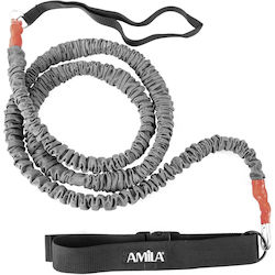 AMILA Zufälliger Richtungs-Trainings-Gymtube Widerstandsniveau Schwer Graue 2,5m