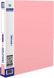 Metron Clipboard Flexible with 50 plastic sleev...