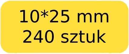 Niimbot 240 Selbstklebende Etikettenrollen 10x25mm 1Stück