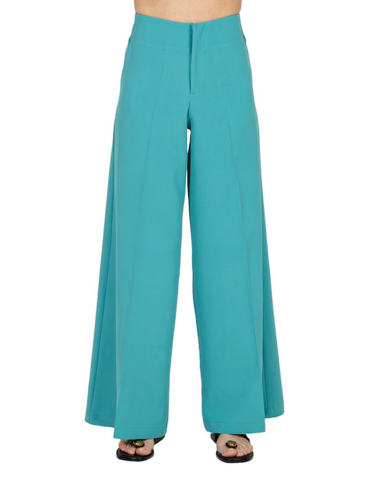 Aggel Femei Tesatura Pantaloni Blue