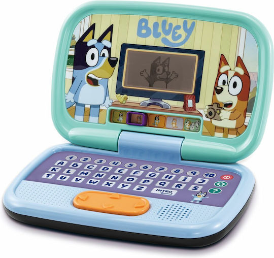 Vtech Bluey Mon ordi Interactif (ES) Електронен детски образователен лаптоп/таблет за 3++ години