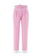 Women's Fabric Trousers Pink