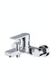 Cersanit Mixing Bathtub Shower Faucet Silver
