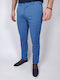 Men's Chino Trousers Slim Fit Light Blue