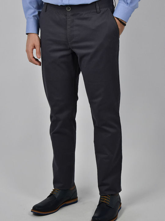 Παντελόνι Chino σε Slim Εφαρμογή Γκρι