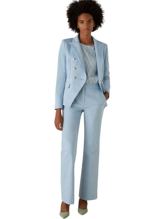 Emme Marella Women's Light Blue Set with Trousers