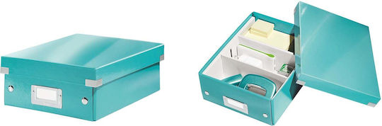 Leitz Кутия за файлове с капак Store 10x28.2x22см. Тюркоазен 1бр