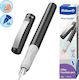 Pelikan Pelikan Fountain Pen Medium 0.7mm Grey Steel with Blue Ink and 1 Replacement Nibs