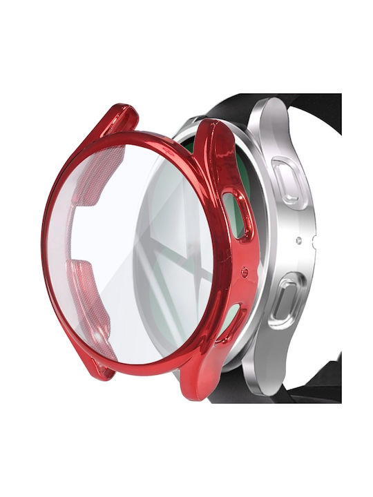 Θήκη Σιλικόνης σε Κόκκινο χρώμα για το Samsung Galaxy Watch 5