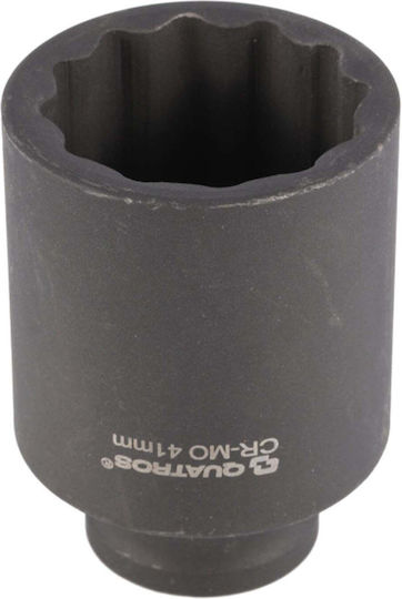 Quatros Căpăcel Pneumatic - Pneumatic Multident Priza cu Patrat de Prindere 1/2" Diametru 41mm 1buc