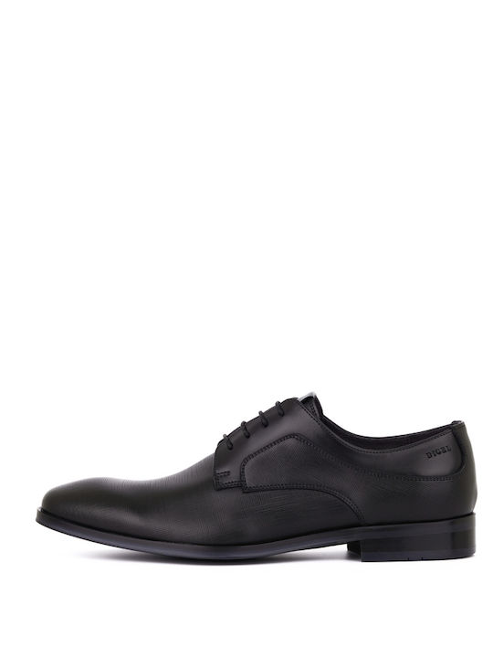 Digel Men's Leather Casual Shoes Black