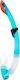 Aquawave Snorkel Blue with Silicone Mouthpiece