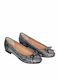 Anatomic Leather Ballerinas Black