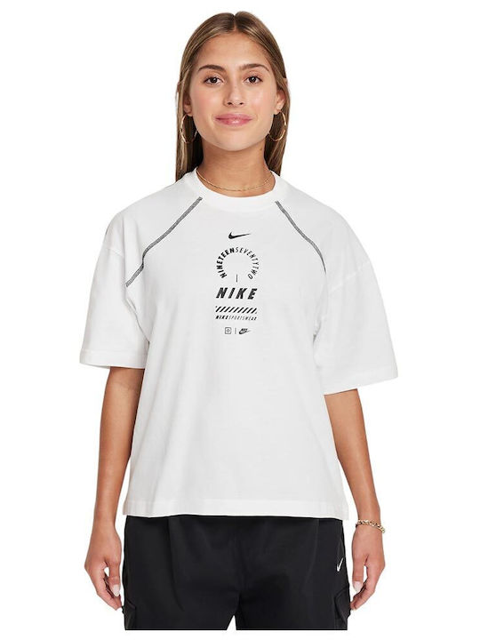 Tricou pentru copii Alb Sportswear Essentials