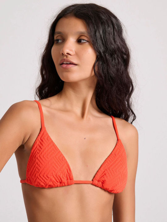 Funky Buddha Bikini Τριγωνάκι Πορτοκαλί