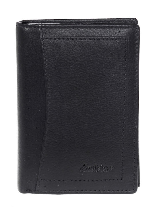 Lavor Leather Men's Wallet With RFID Black