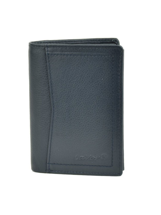 Lavor Men's Leather Wallet Blue