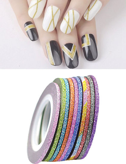 AGC Nail Art Tape in Red Color 1pcs