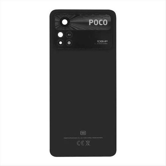 Xiaomi Καπάκι Μπαταρίας Μαύρο για Xiaomi Poco X4 Pro 5G
