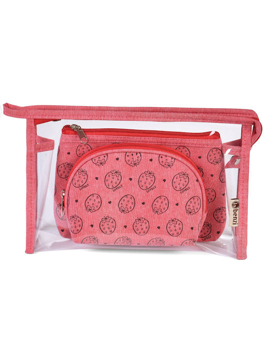 Benzi Set Toiletry Bag with Transparency