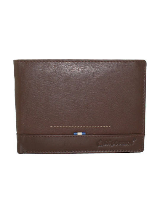 Diplomat Men's Leather Wallet with RFID Brown